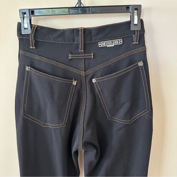 Vintage 1980s/1990s Gaultier Paris Black Riding Pants - Picture 7 of 10